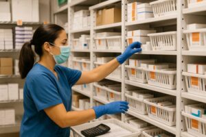 PTA organisiert hochpreisige Arzneimittel für die Krankenhausversorgung im Lager.