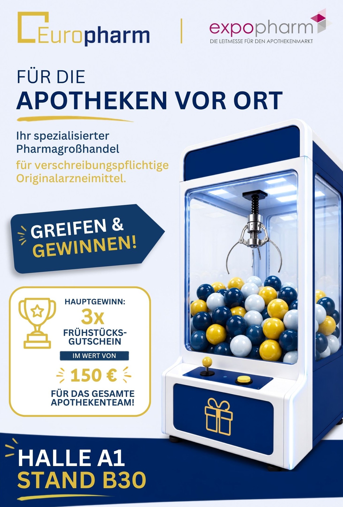 Expopharm U-Bahn Werbung - 1